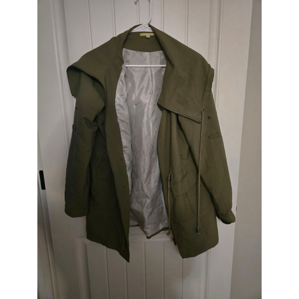 Women's Gianni Bini Olive Green Utility Jacket M